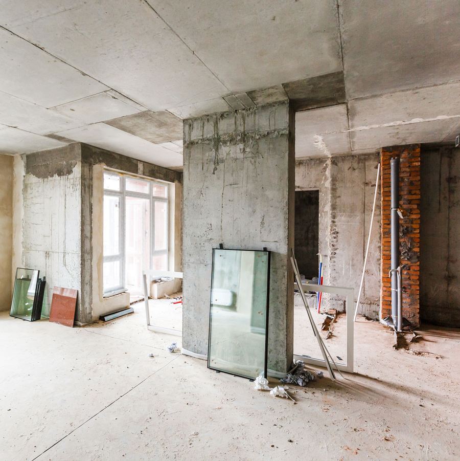 Entfernung Bürogebäude in Spiesen für die Lebenshilfe Neunkirchen